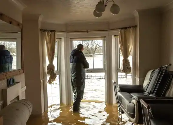 water damage restoration service Huntington